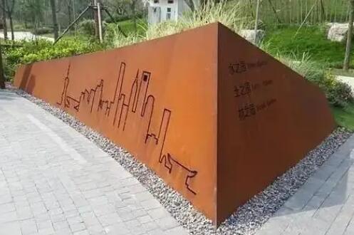 明溪耐候钢挡土墙